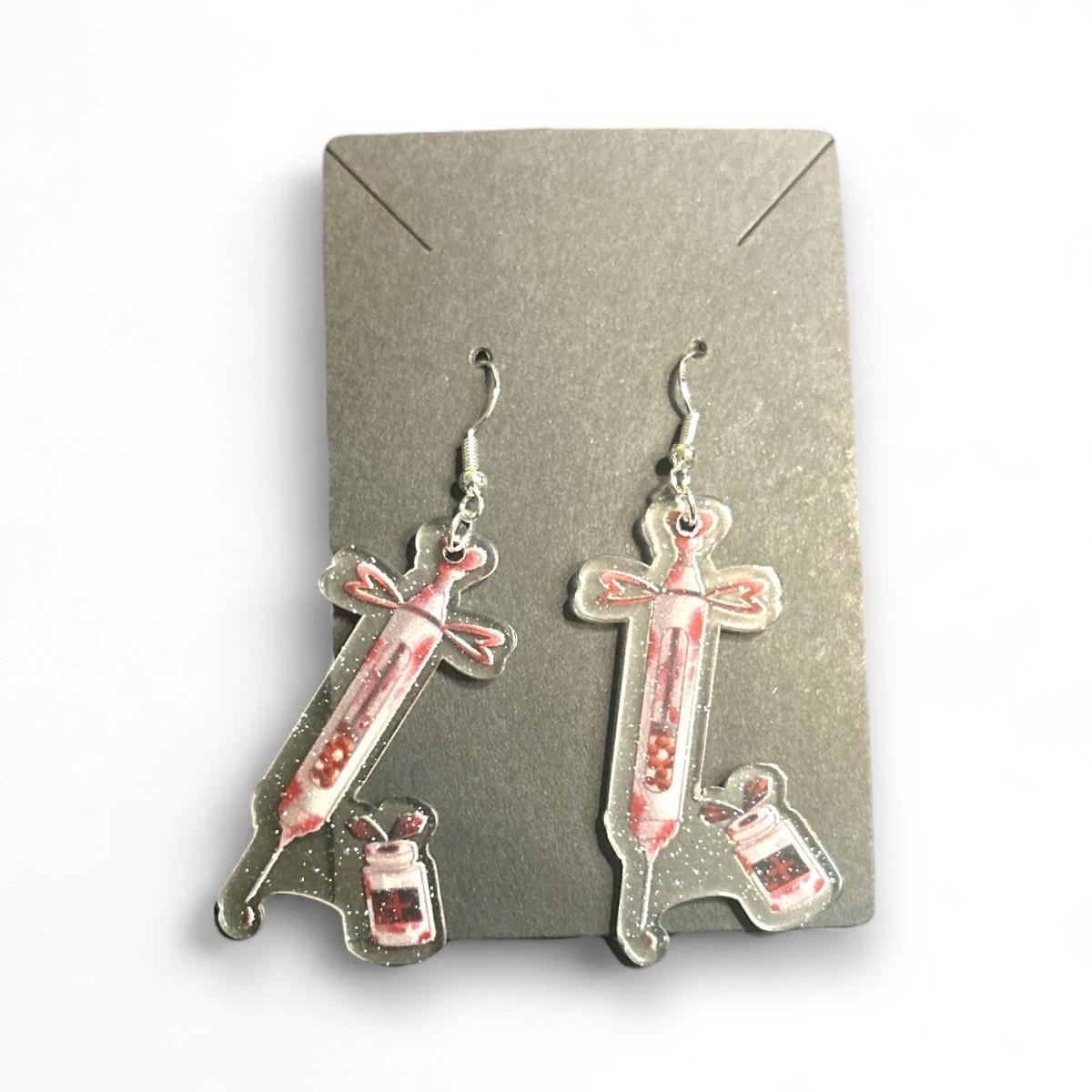 Cute Fun Halloween Dangle Earrings