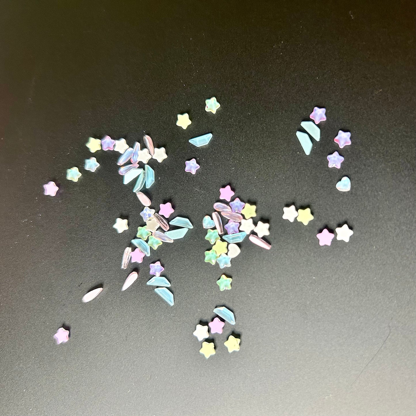 Diamond Vault High-Quality Flatback Crystal AB Shapes