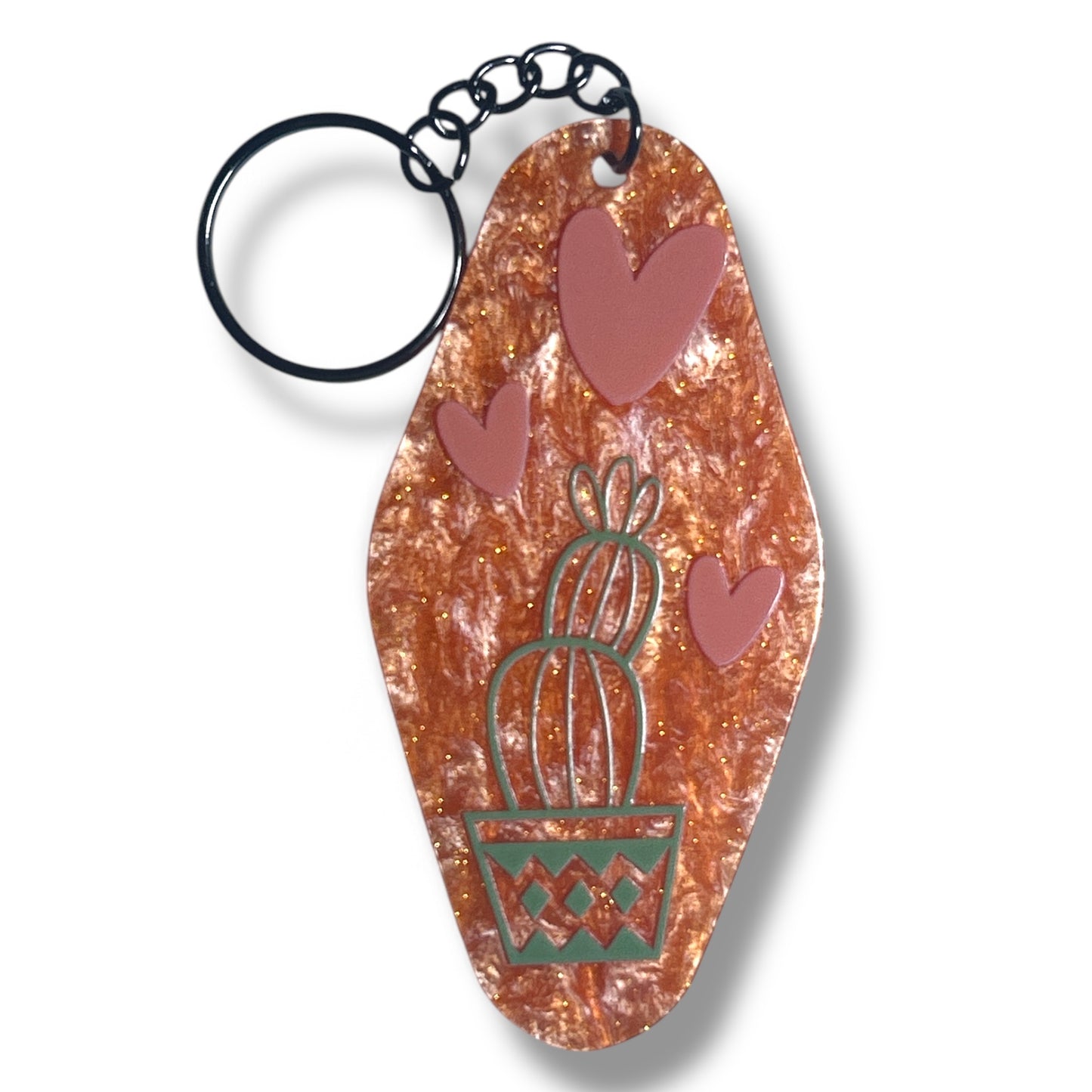 Cute Cactus π΅ Hotel Keychains For Plant Lovers - One of a Kind