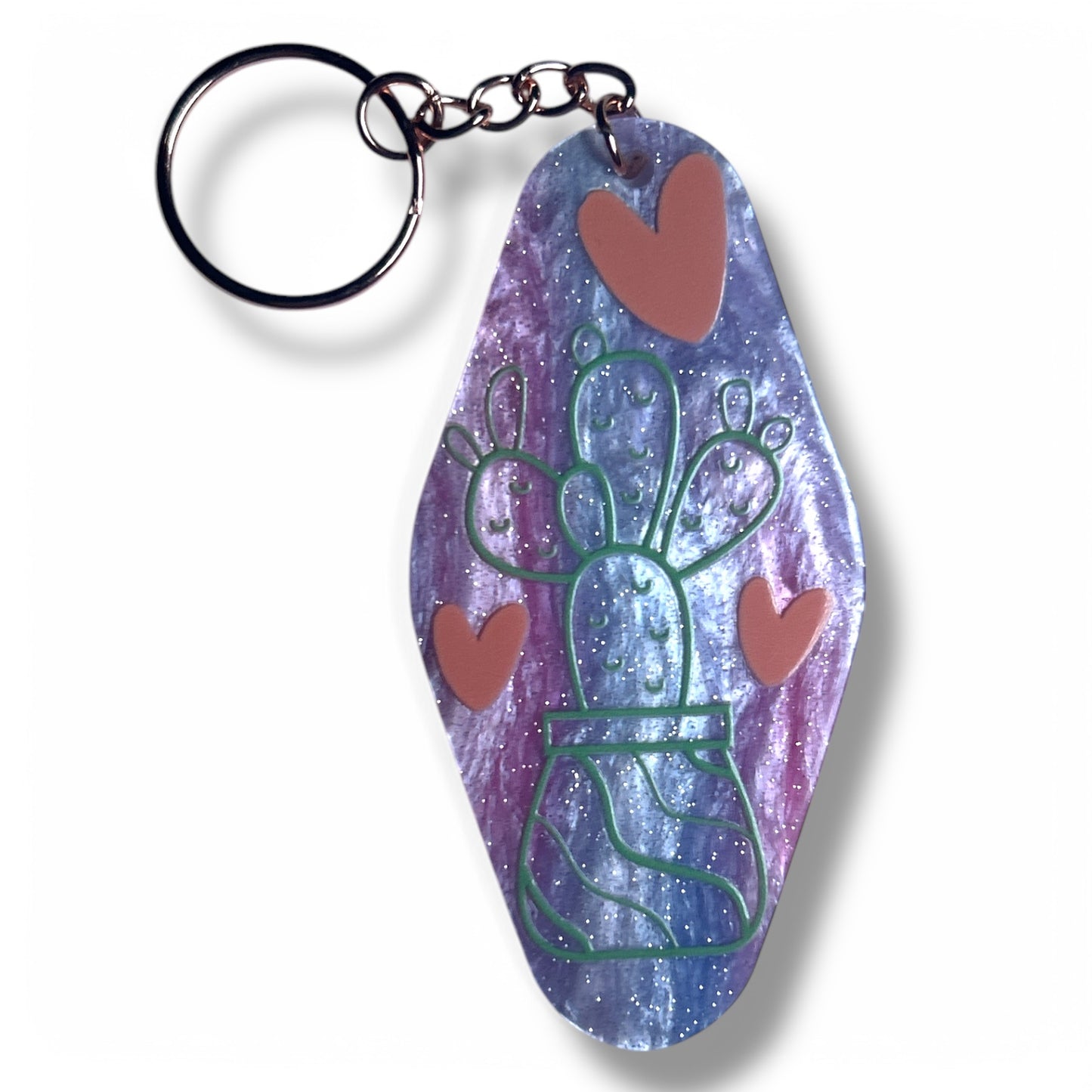 Cute Cactus π΅ Hotel Keychains For Plant Lovers - One of a Kind