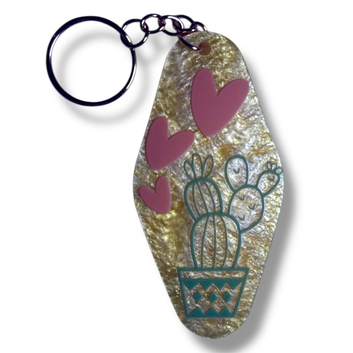 Cute Cactus π΅ Hotel Keychains For Plant Lovers - One of a Kind