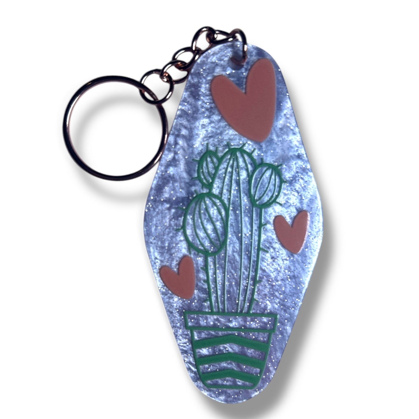 Cute Cactus π΅ Hotel Keychains For Plant Lovers - One of a Kind