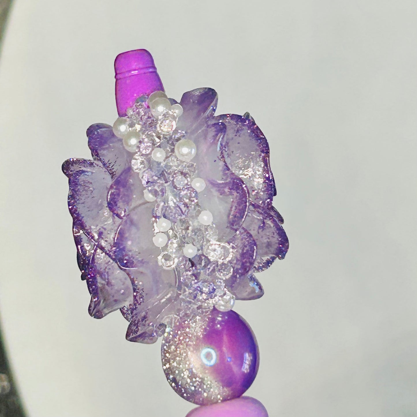 Handmade One Of A Kind XL 3D Pen Beads – Big Decorative Beads for Beadable Pens