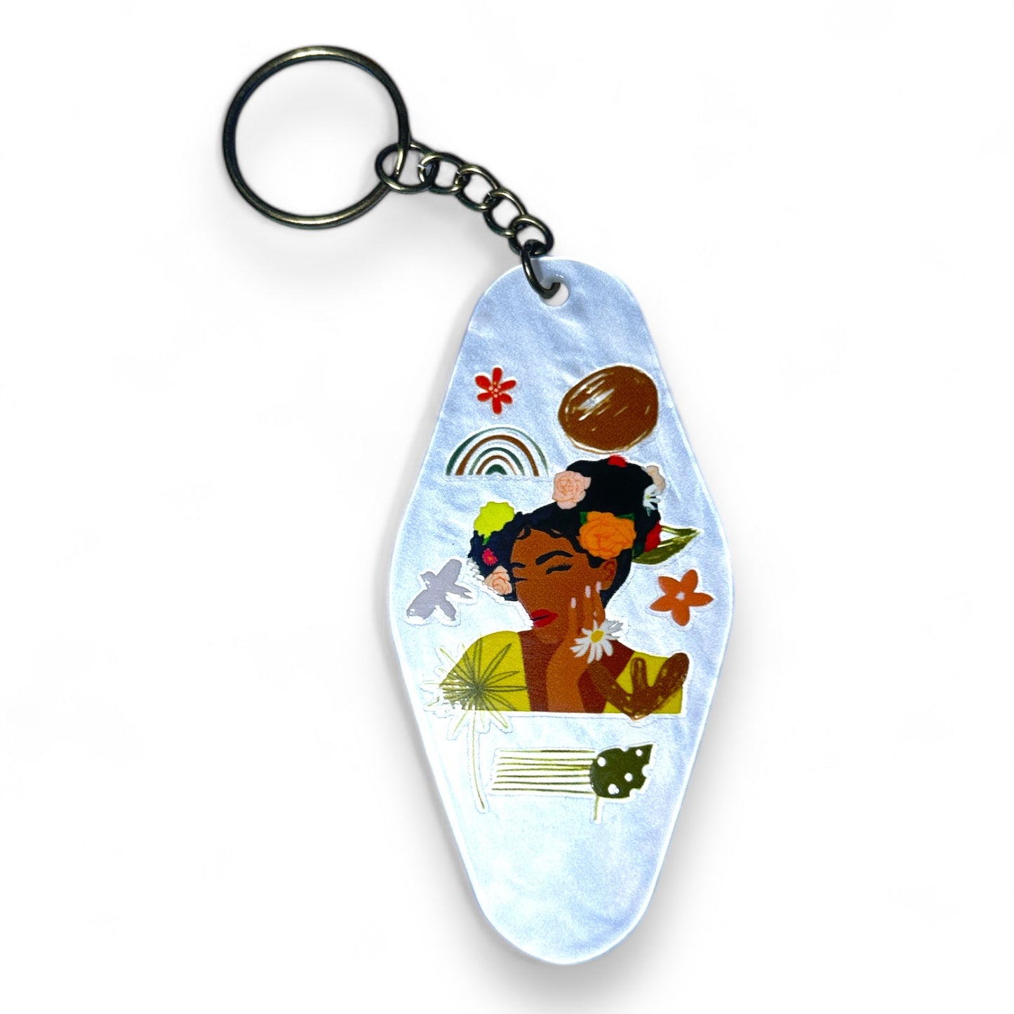 Black Girl Magic Beautiful Girls Inspirational Motivational Mental Health Matters Keychains