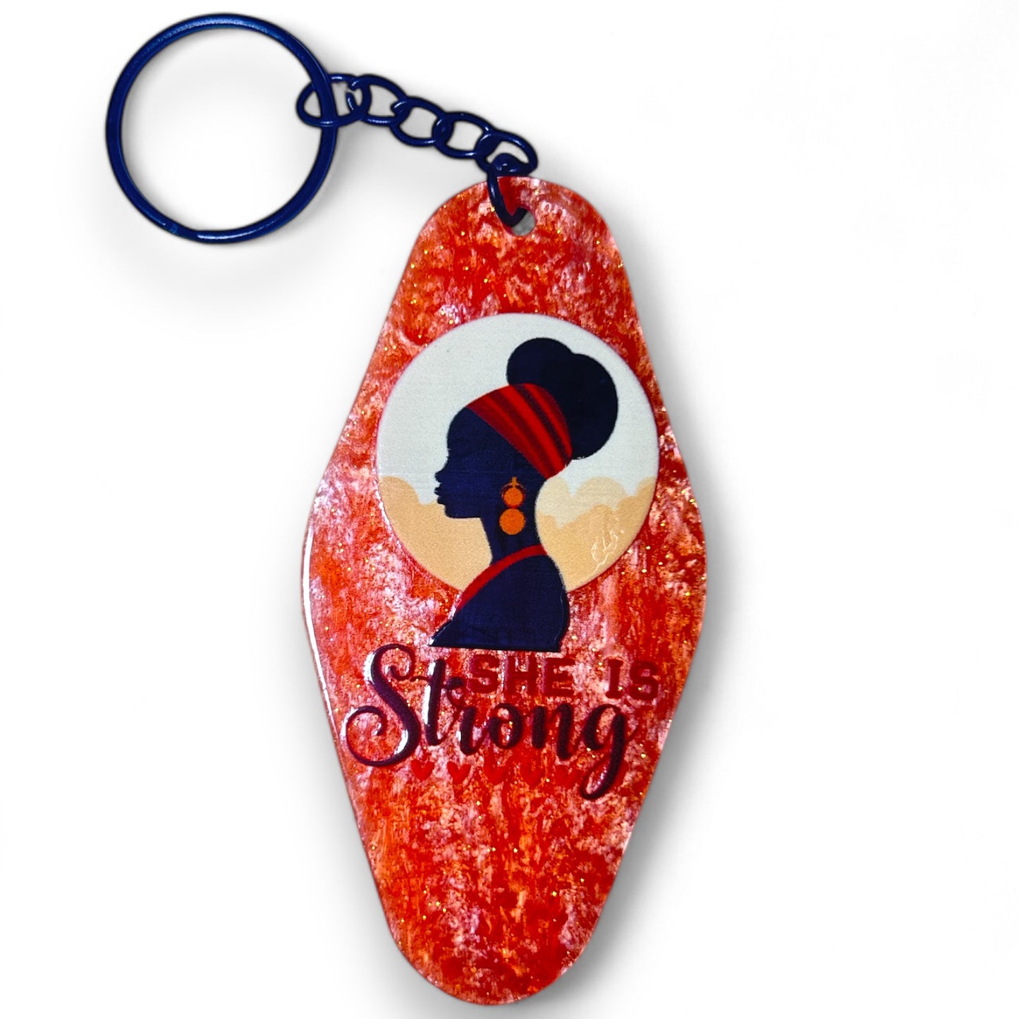 Black Girl Magic Beautiful Girls Inspirational Motivational Mental Health Matters Keychains