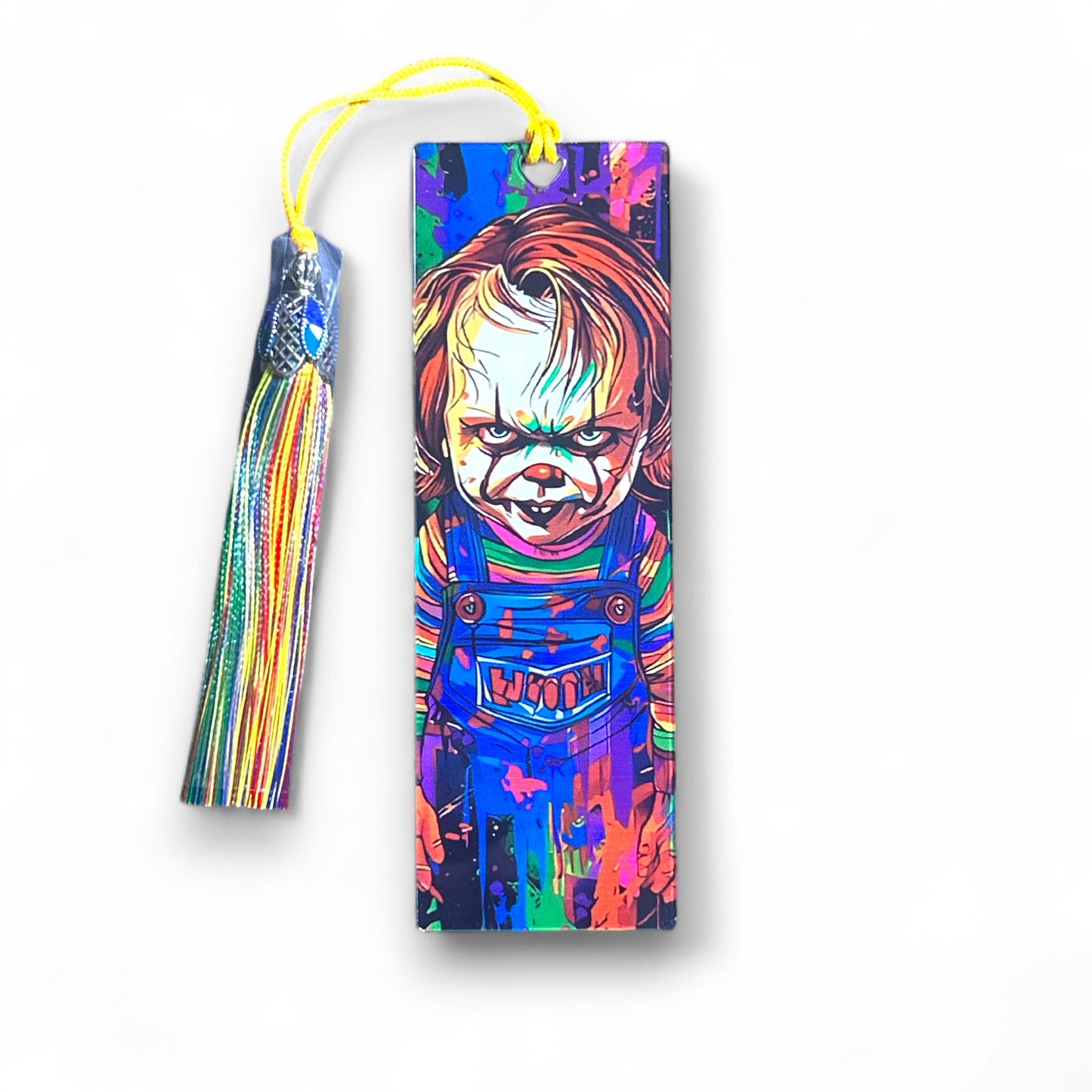 Horror Movie Acrylic Bookmark with Tassel