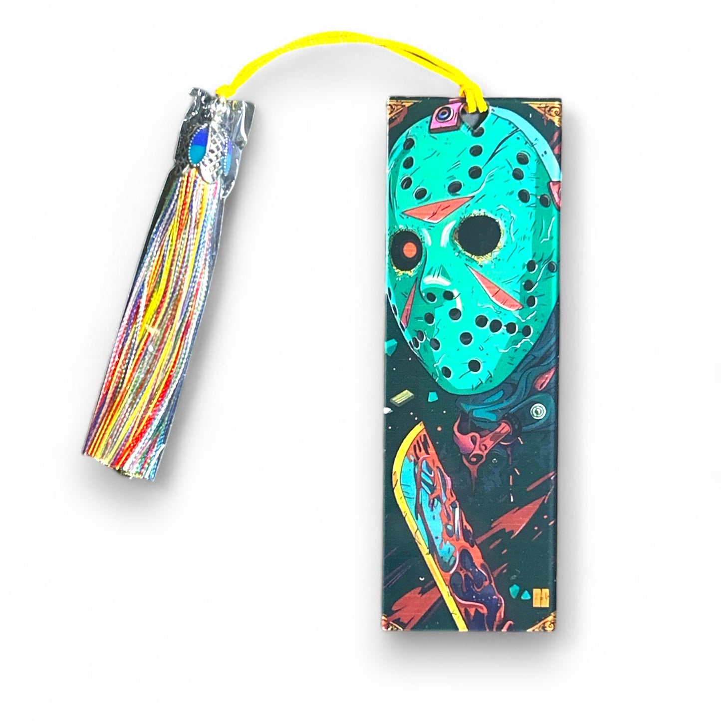 Horror Movie Acrylic Bookmark with Tassel