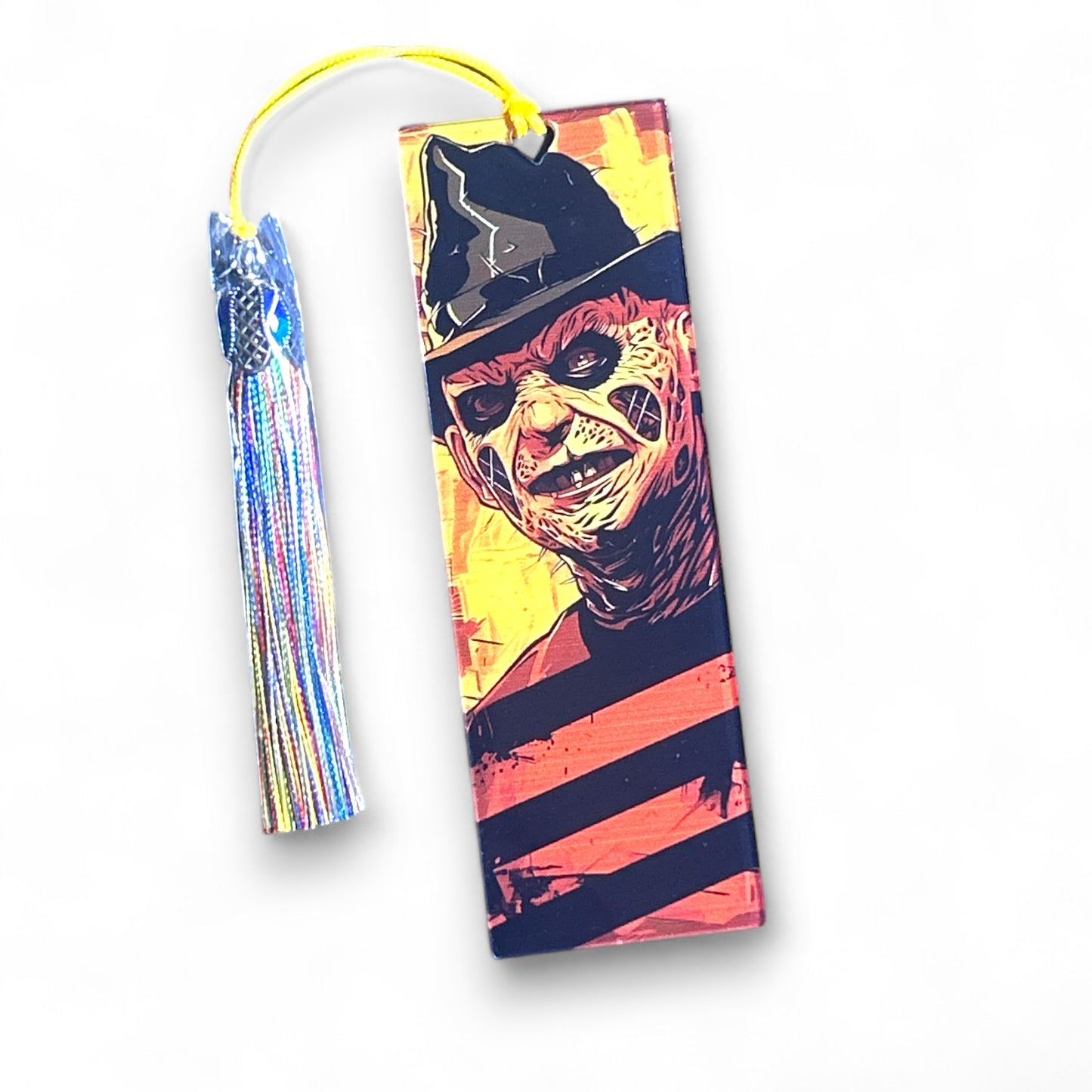 Horror Movie Acrylic Bookmark with Tassel