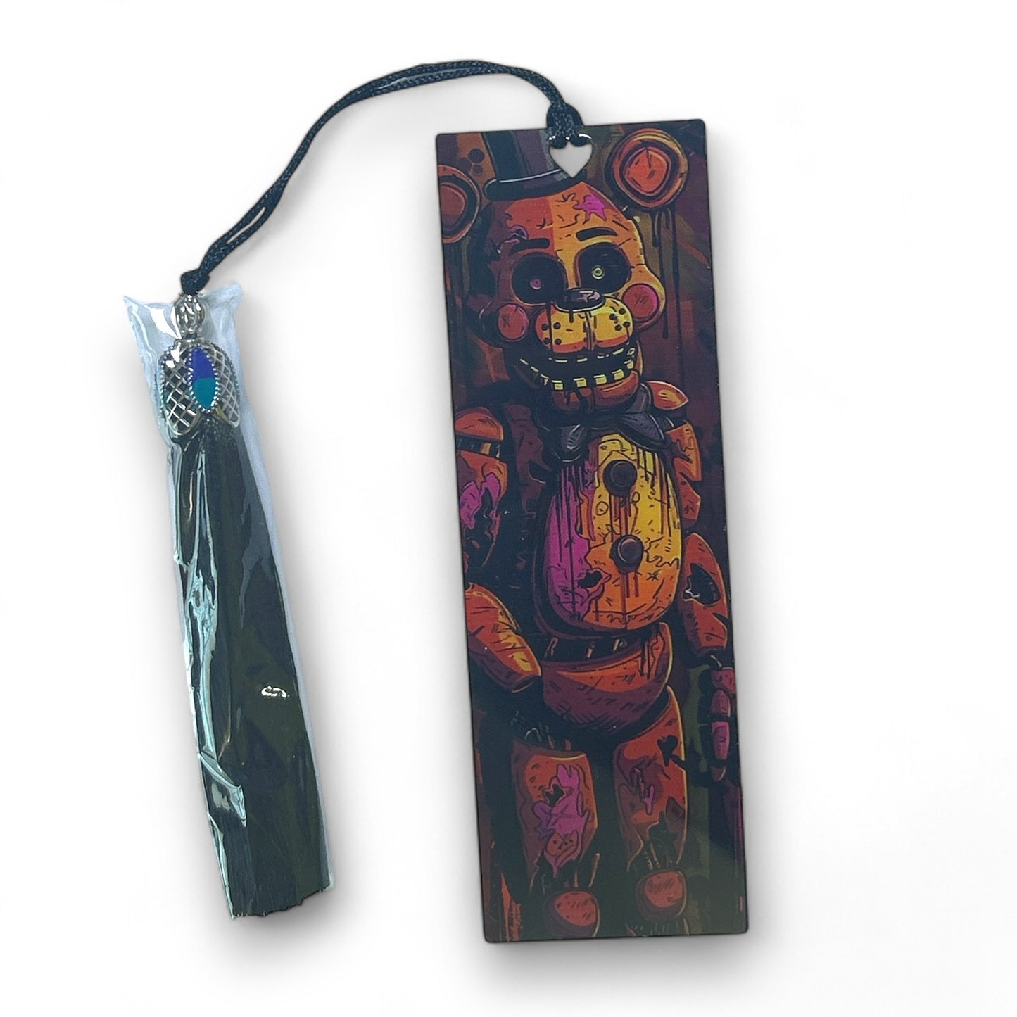 Horror Movie Acrylic Bookmark with Tassel