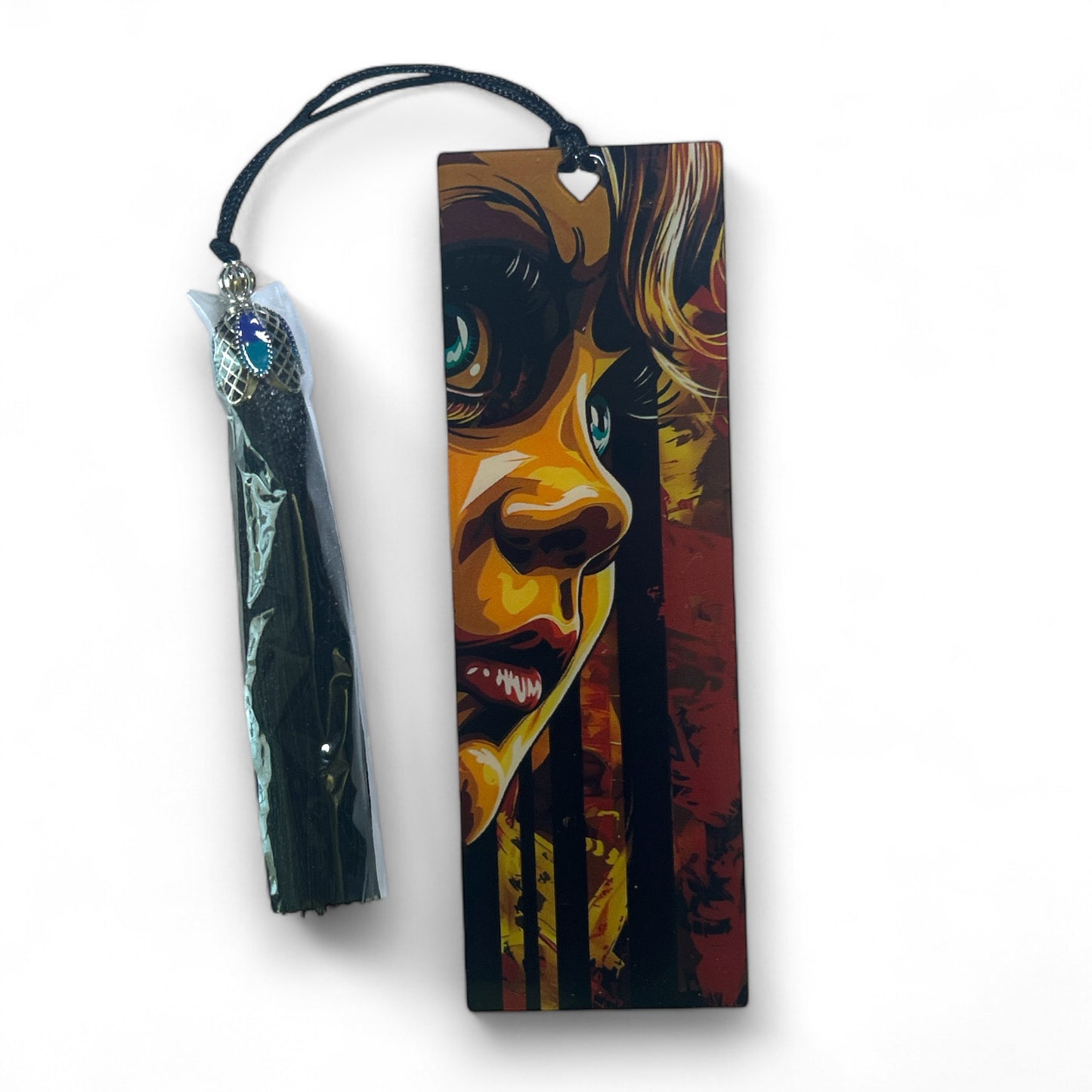 Horror Movie Acrylic Bookmark with Tassel