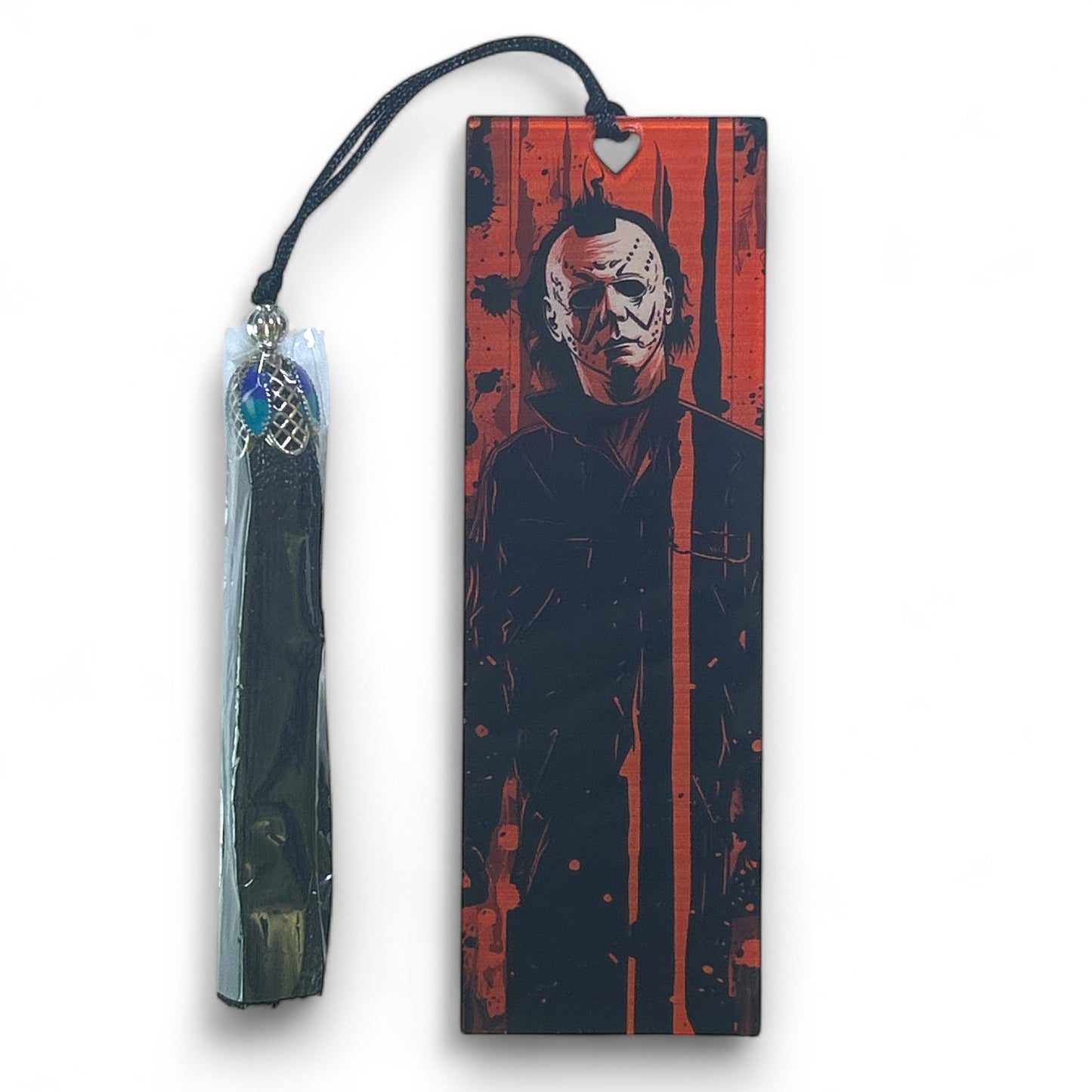 Horror Movie Acrylic Bookmark with Tassel