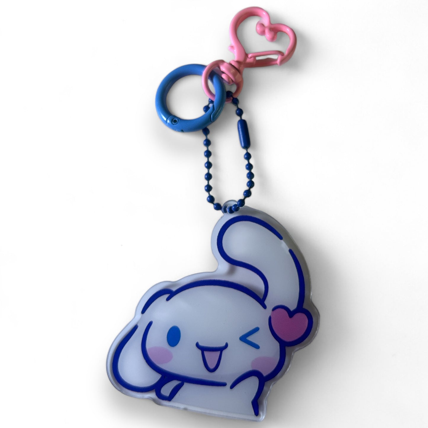 One Of A Kind Kawaii Japanese Anime Acrylic Keychains with Color Coordinated Clip and Keyring, Unique Design and Handcrafted