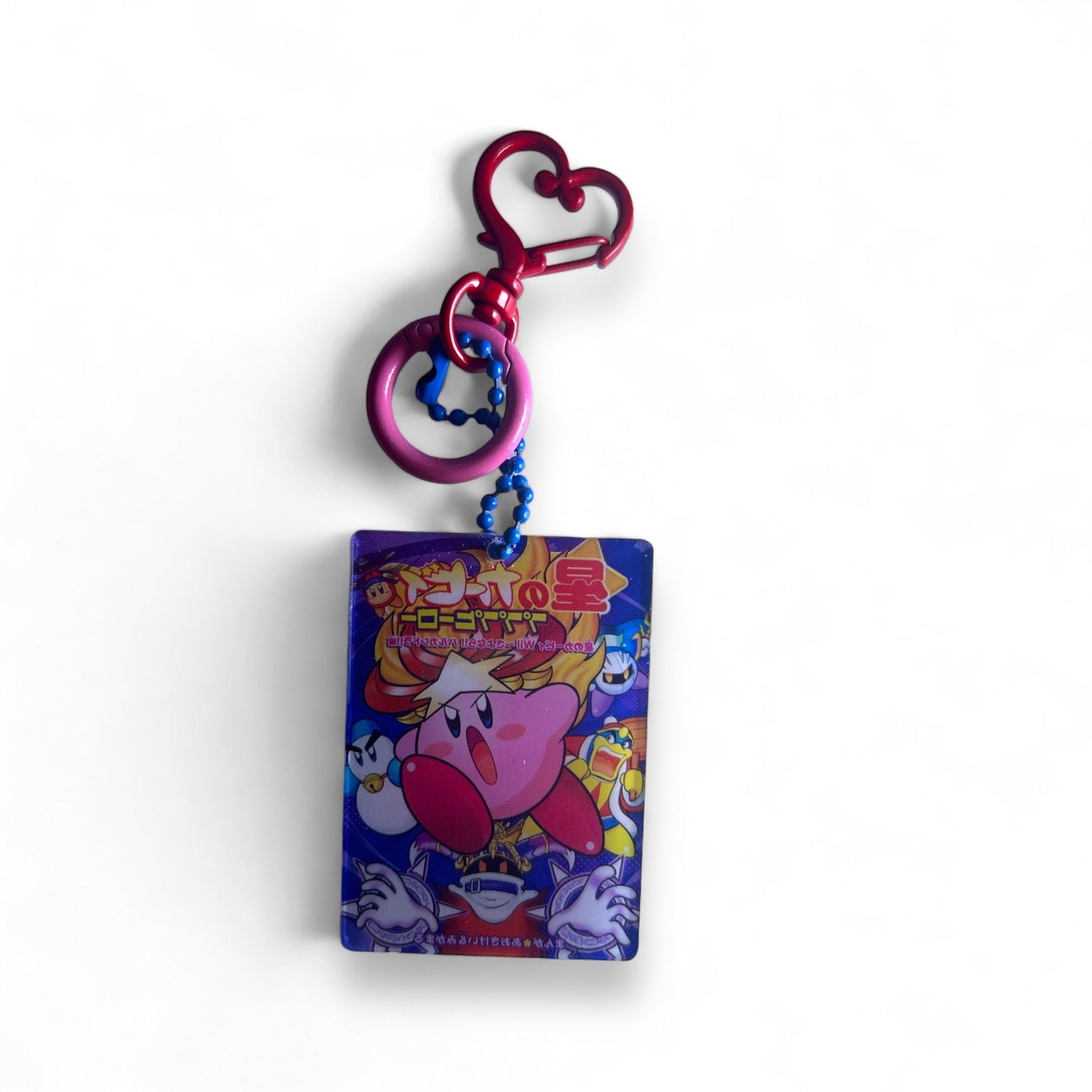 One Of A Kind Kawaii Japanese Anime Acrylic Keychains with Color Coordinated Clip and Keyring, Unique Design and Handcrafted