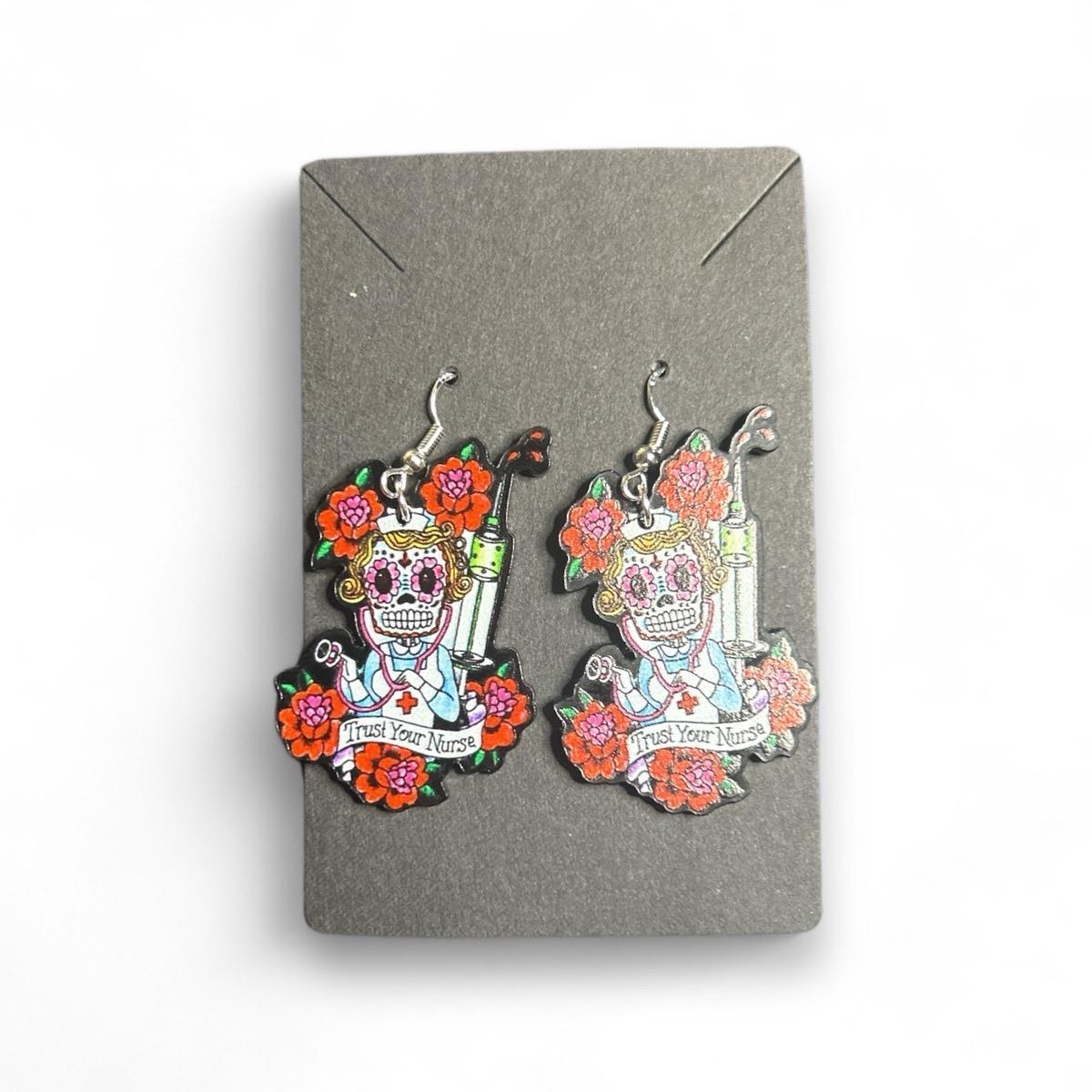 Cute Fun Halloween Dangle Earrings