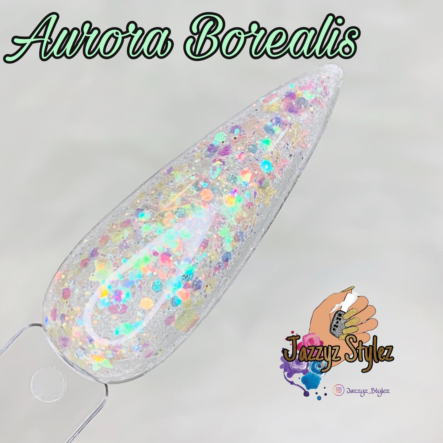 Weather and Nature Inspired Glitter Acrylic Powder
