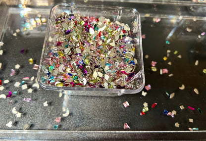 Diamond Vault High-Quality Flatback Crystal AB Shapes