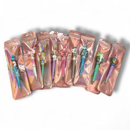 Handmade One Of A Kind Decorative Beaded Pens