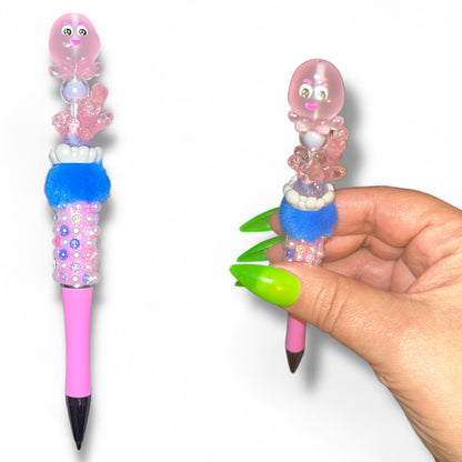 Handmade One Of A Kind Decorative Beaded Pens