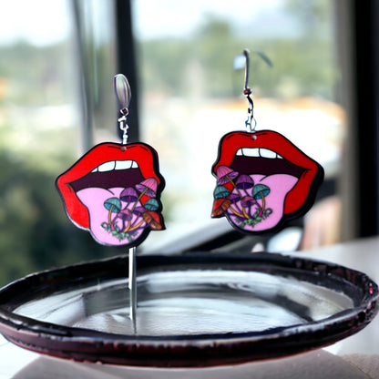 Trippy Acrylics with Holes