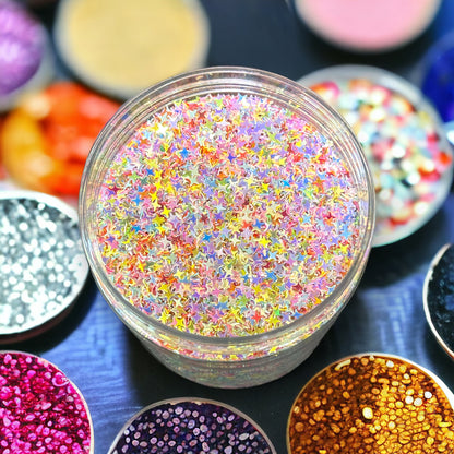 Glitter for Acrylic & Gel Nails | Nail Art Glitter Mixes for Manicures & Pedicures | DIY Nail Supplies