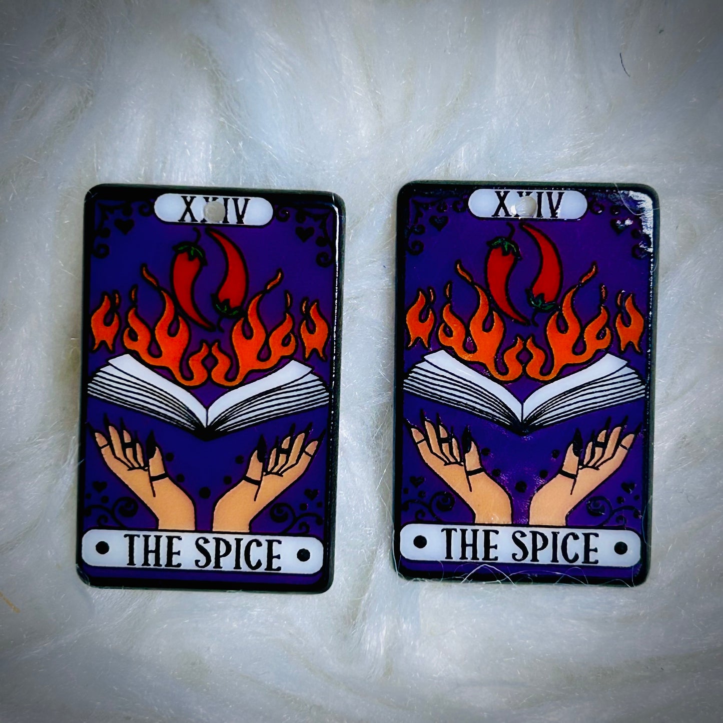 Fun Tarot Acrylics For Earrings (with hole) *NEW*