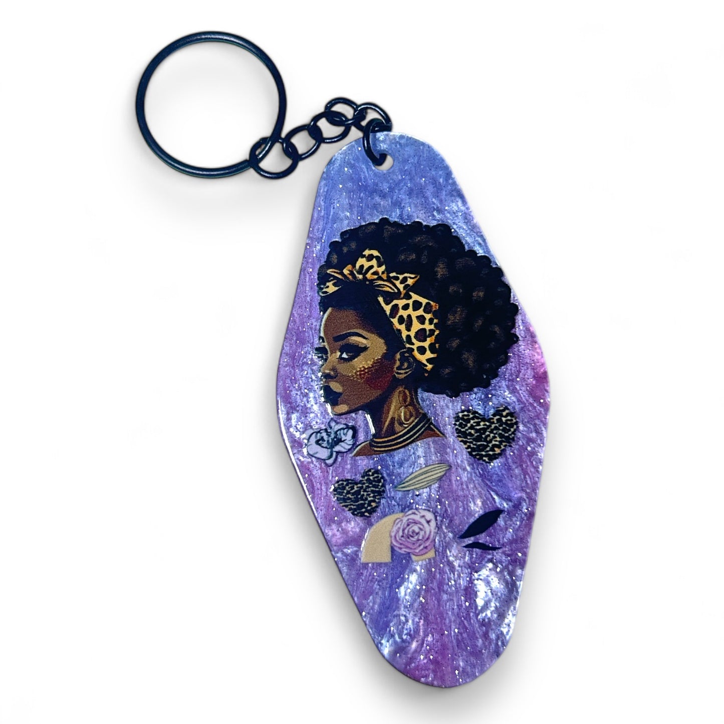 Black Girl Magic Beautiful Girls Inspirational Motivational Mental Health Matters Keychains