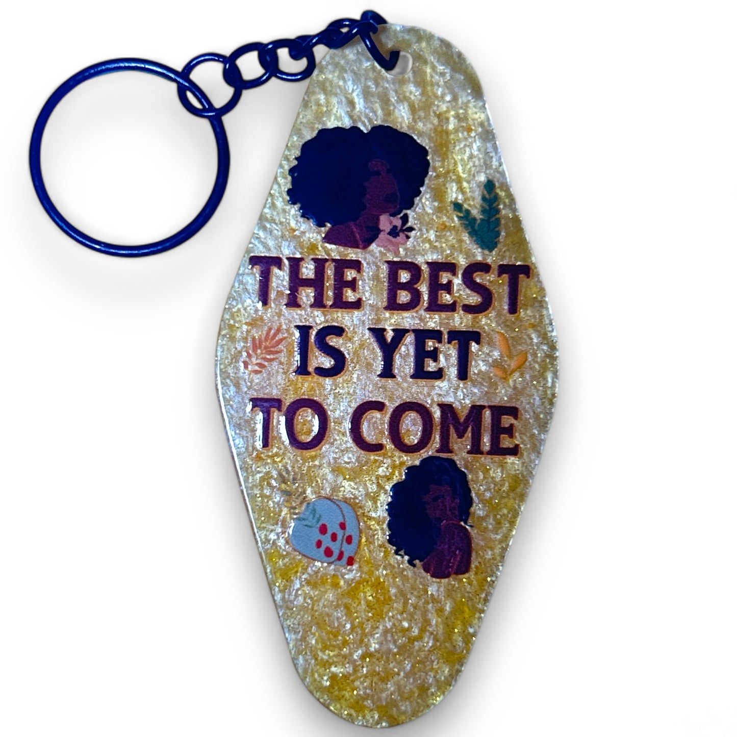 Black Girl Magic Beautiful Girls Inspirational Motivational Mental Health Matters Keychains