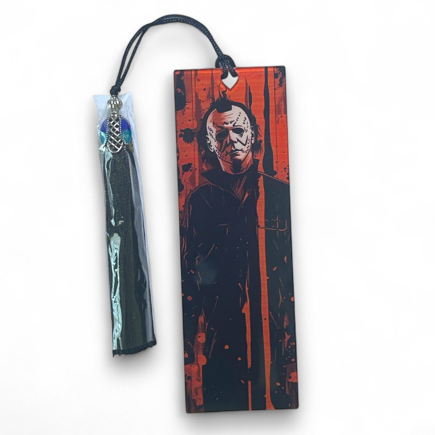Horror Movie Acrylic Bookmark with Tassel
