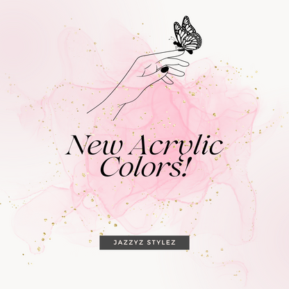 PRICE DROP!! ✨ Glitter Acrylic Powders | Sparkly Acrylic Nails 💅 Nail Tech Must-Have