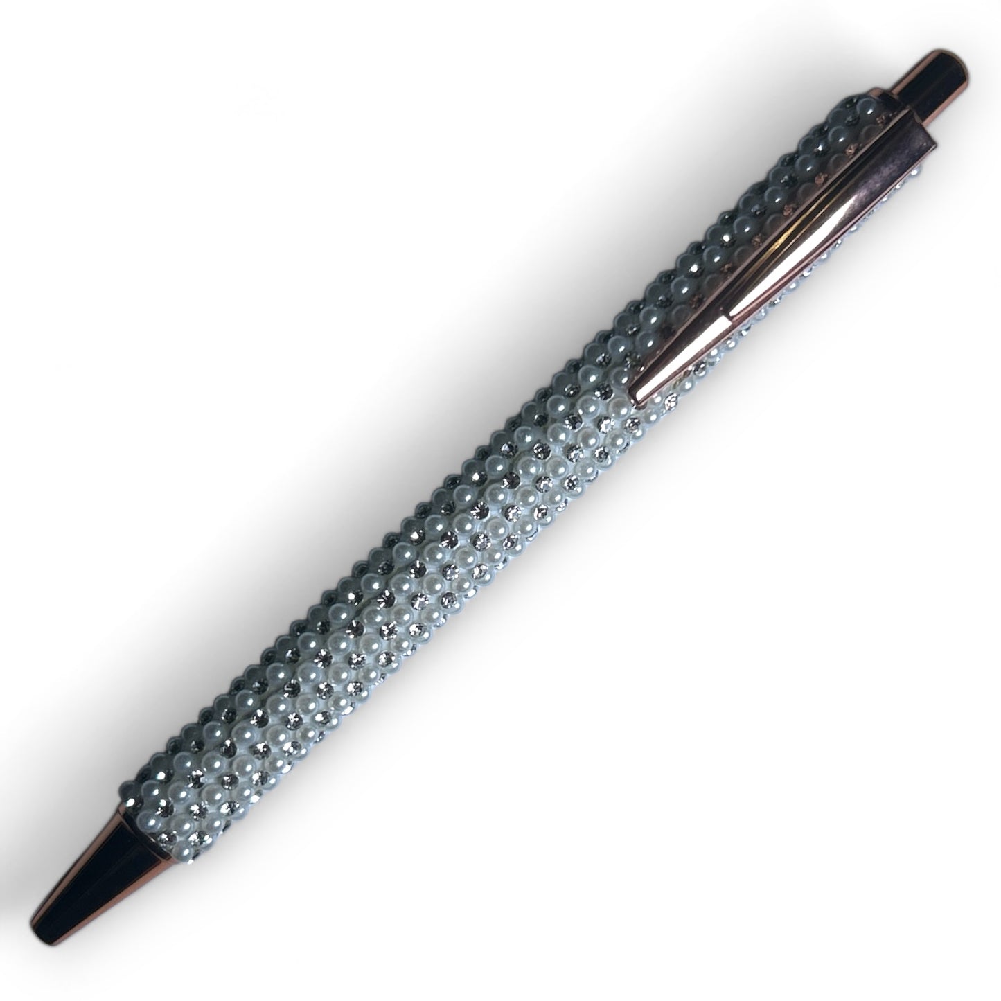 Beautiful Pastel Bling Ballpoint Pen With Hand-placed Rhinestones