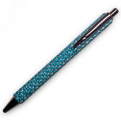 Beautiful Pastel Bling Ballpoint Pen With Hand-placed Rhinestones