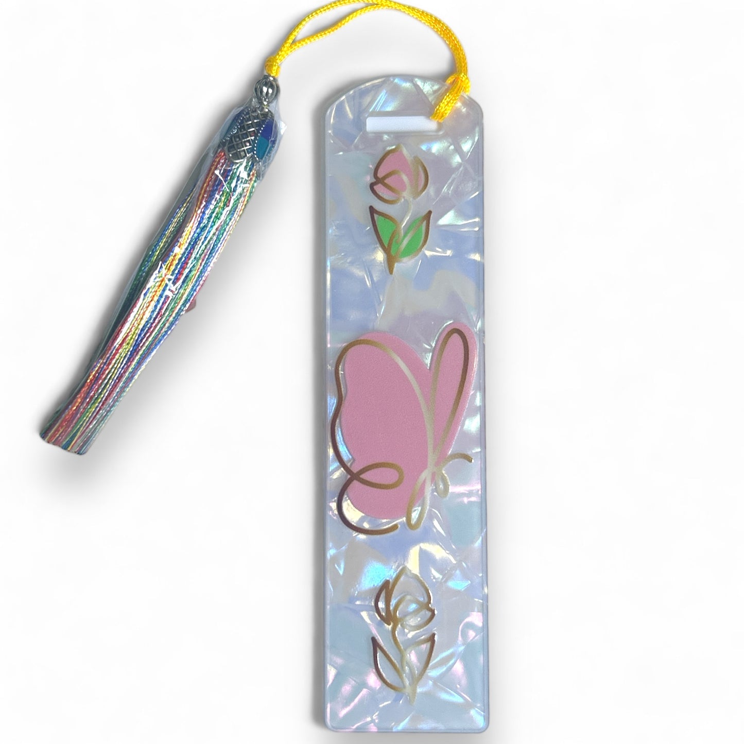 Resin Bookmarks Fancy For Kids Adults Teachers Fun Reading Glitter Flowers Coffee Donuts Pink Ribbon School Supplies