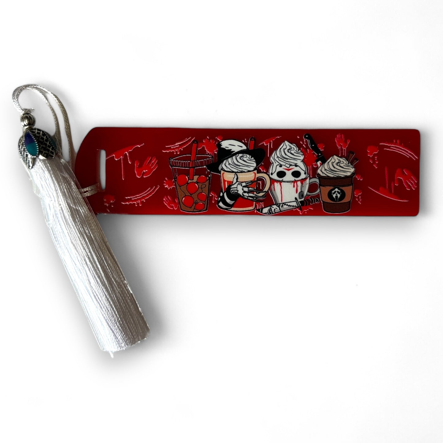 Spooky Season Halloween Scary Acrylic Bookmark