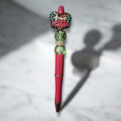 Handmade One Of A Kind Decorative Beaded Pens