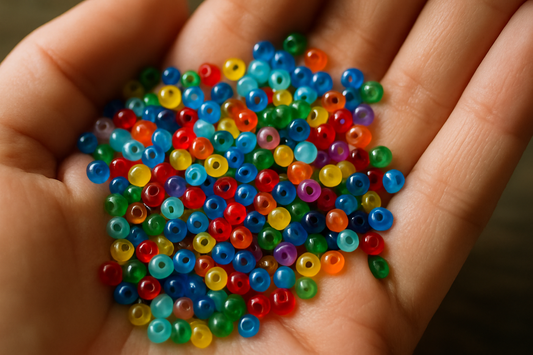 handful of seed beads