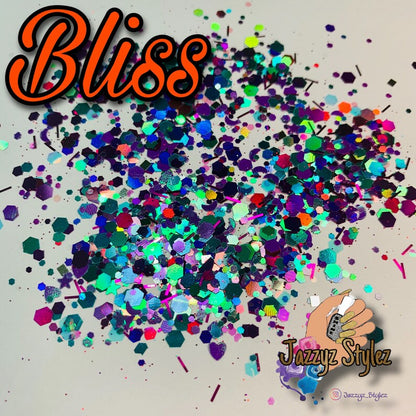 💎 Multi-Color Glitter Mixes | Nail Art, Slime, Resin, Tumblers & DIY Craft Projects 💎