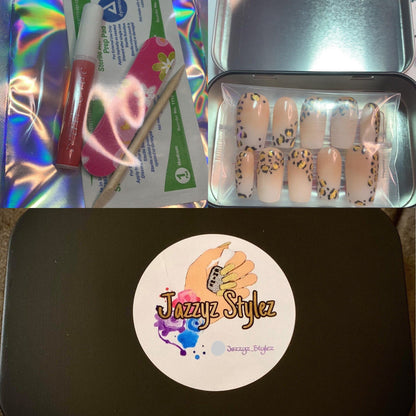 50% OFF!! 20 piece toenail press ons