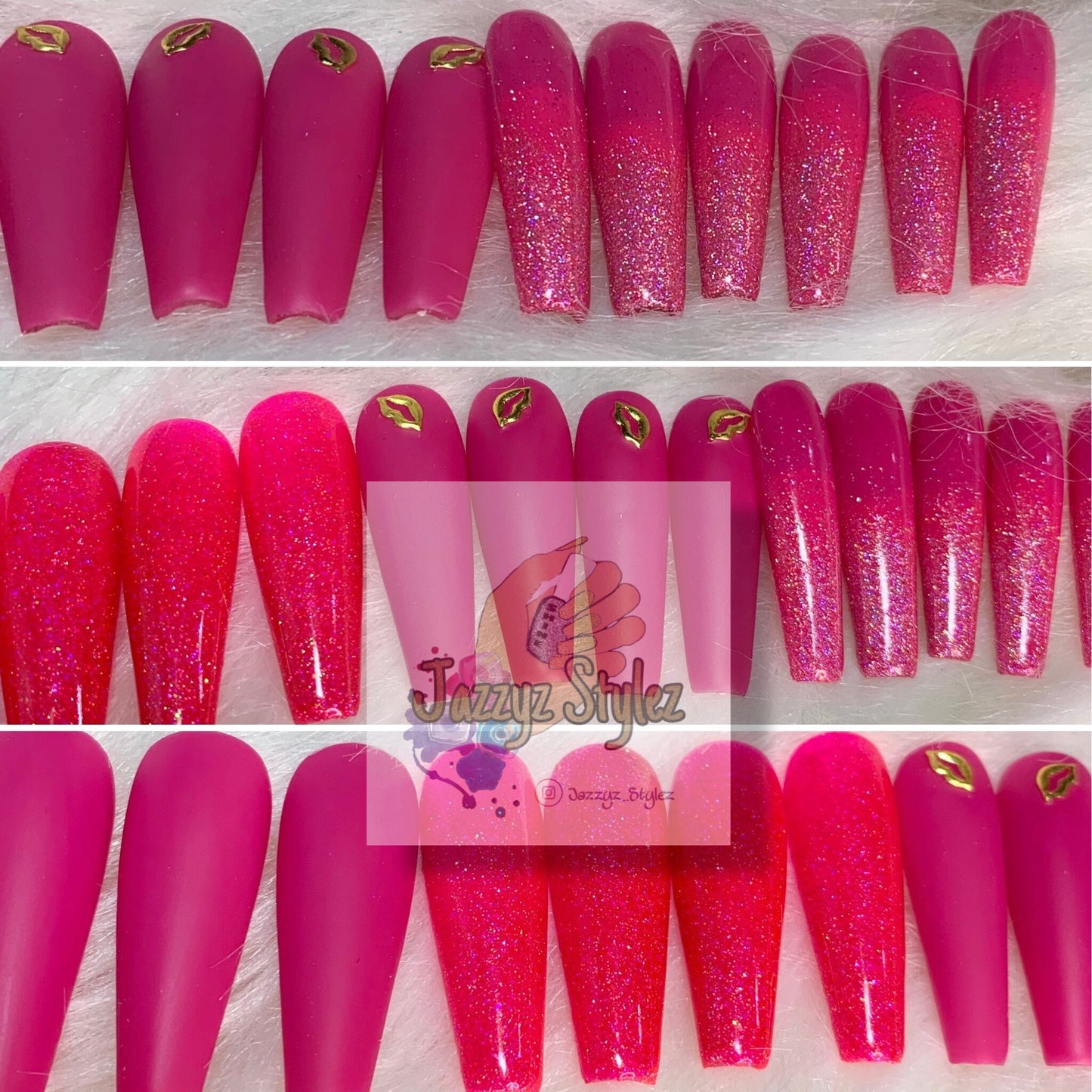 Kiss me 20 Piece Ballerina Press Ons