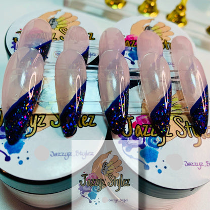 50% OFF! XSmall (4,8,7,8,9) Long Almond Press Ons