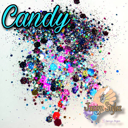 💎 Multi-Color Glitter Mixes | Nail Art, Slime, Resin, Tumblers & DIY Craft Projects 💎