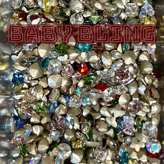 Baby Bling High-Quality Zircon Crystals (2-6mm)