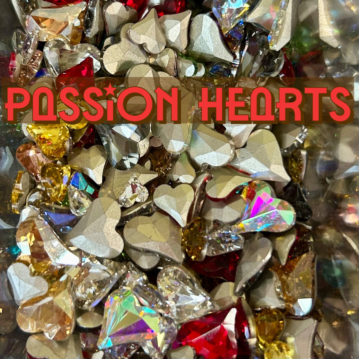 Passion Heart High-Quality Zircon Crystals