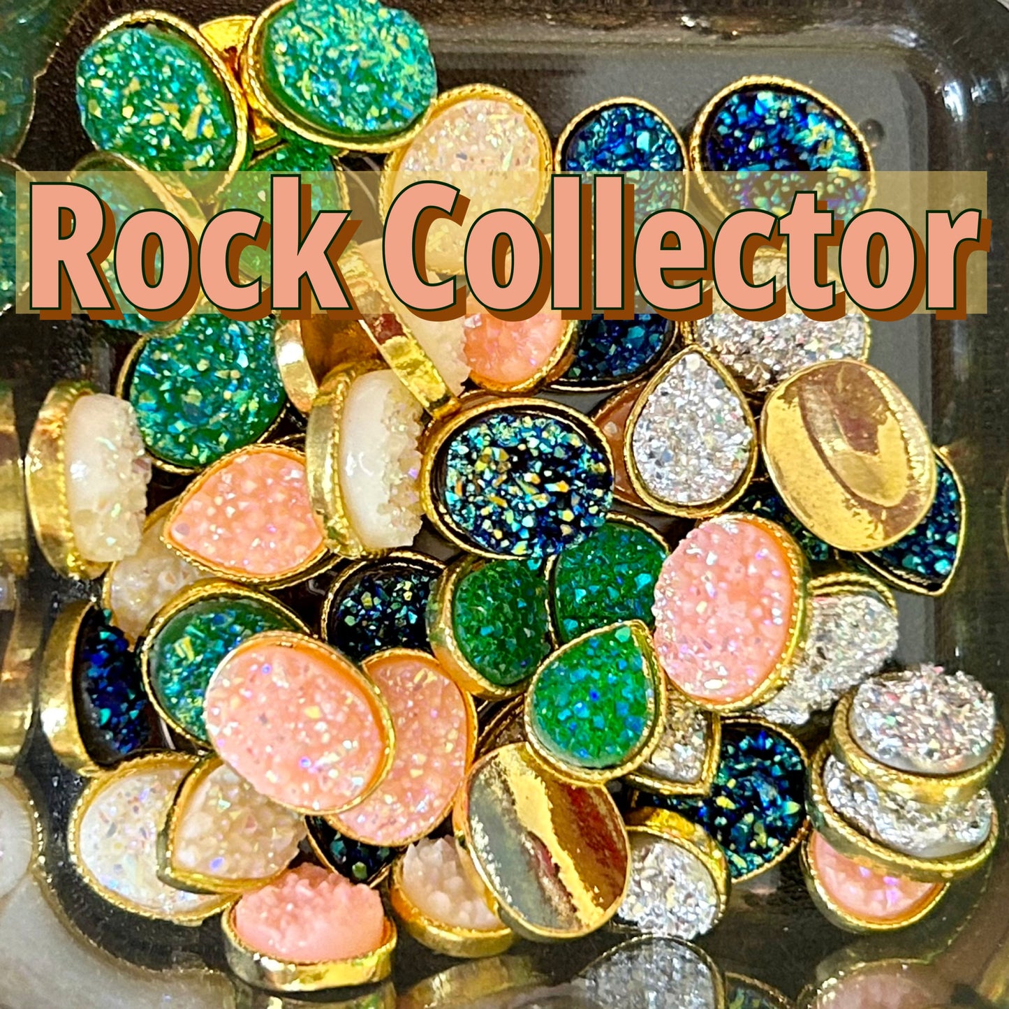 Rock Collector Nail Art Charms