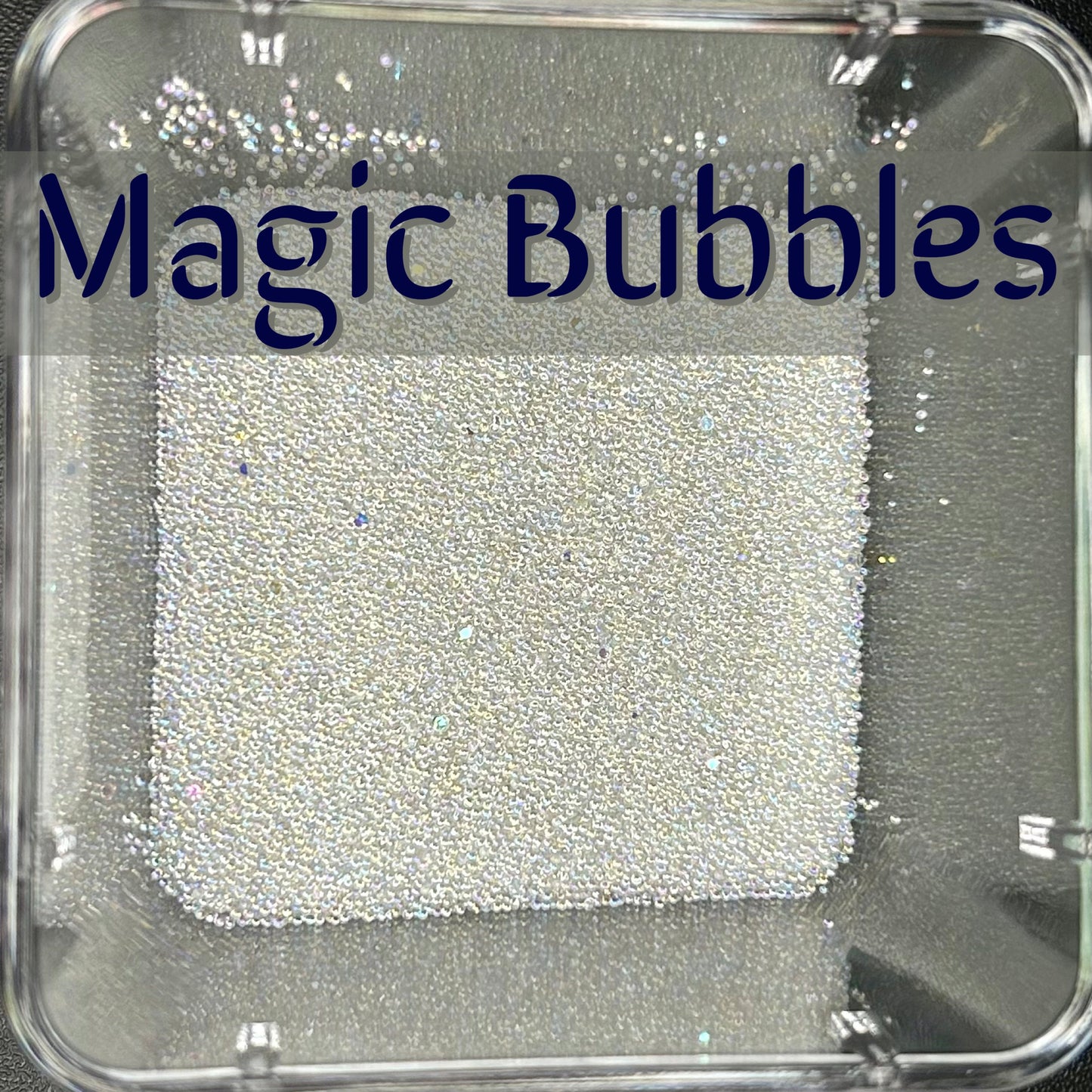 Magic Bubbles - Caviar Beads with Micro Crystals - BOGO