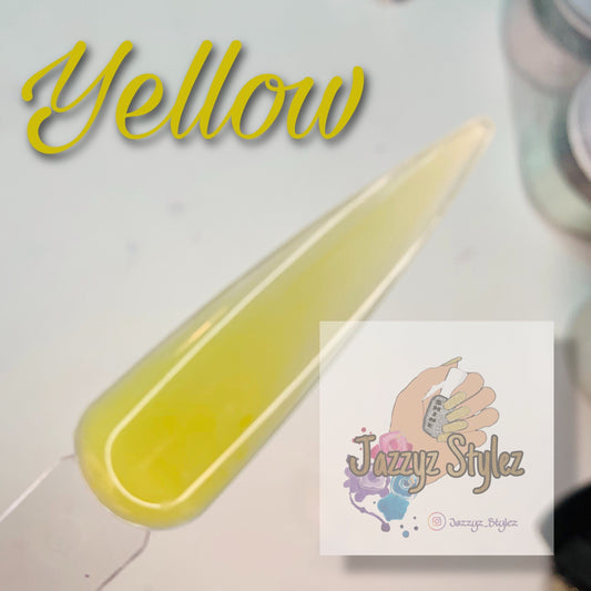 Yellow Acrylic Powder