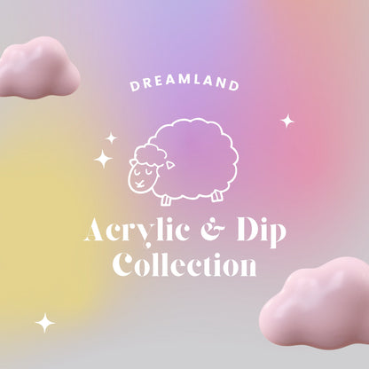 PRICE DROP!! 💅 Dreamland Acrylic + Dip Collection | Glitter & Pastel Nail Powders ✨ Nail Tech Supplies