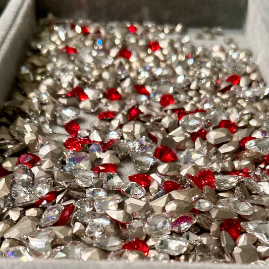 Bloody Teardrops High Quality Zircon Crystals