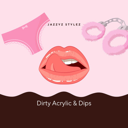 PRICE DROP!! 💖 Dirty Acrylics Collection | Trendy Acrylic Nail Powders ✨ Unique Nail Art Supplies