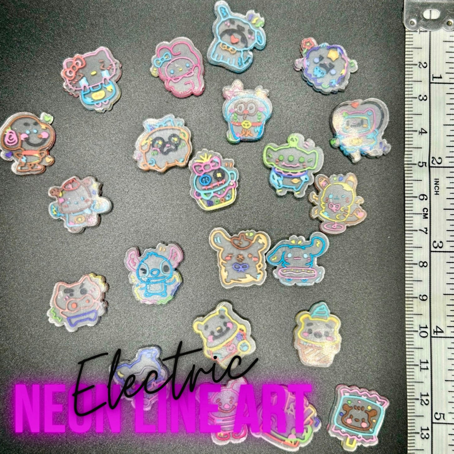 20MM (2cm) Acrylic Charms